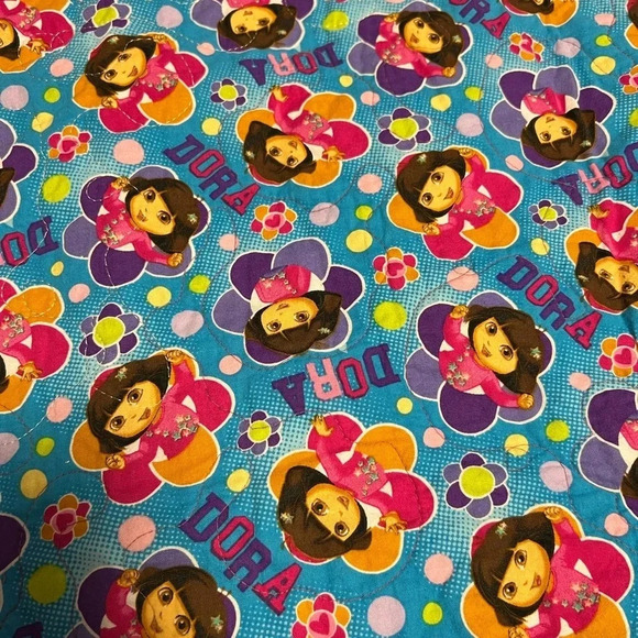 Dora The Explorer  Handmade Quilt - Picture 2 of 3